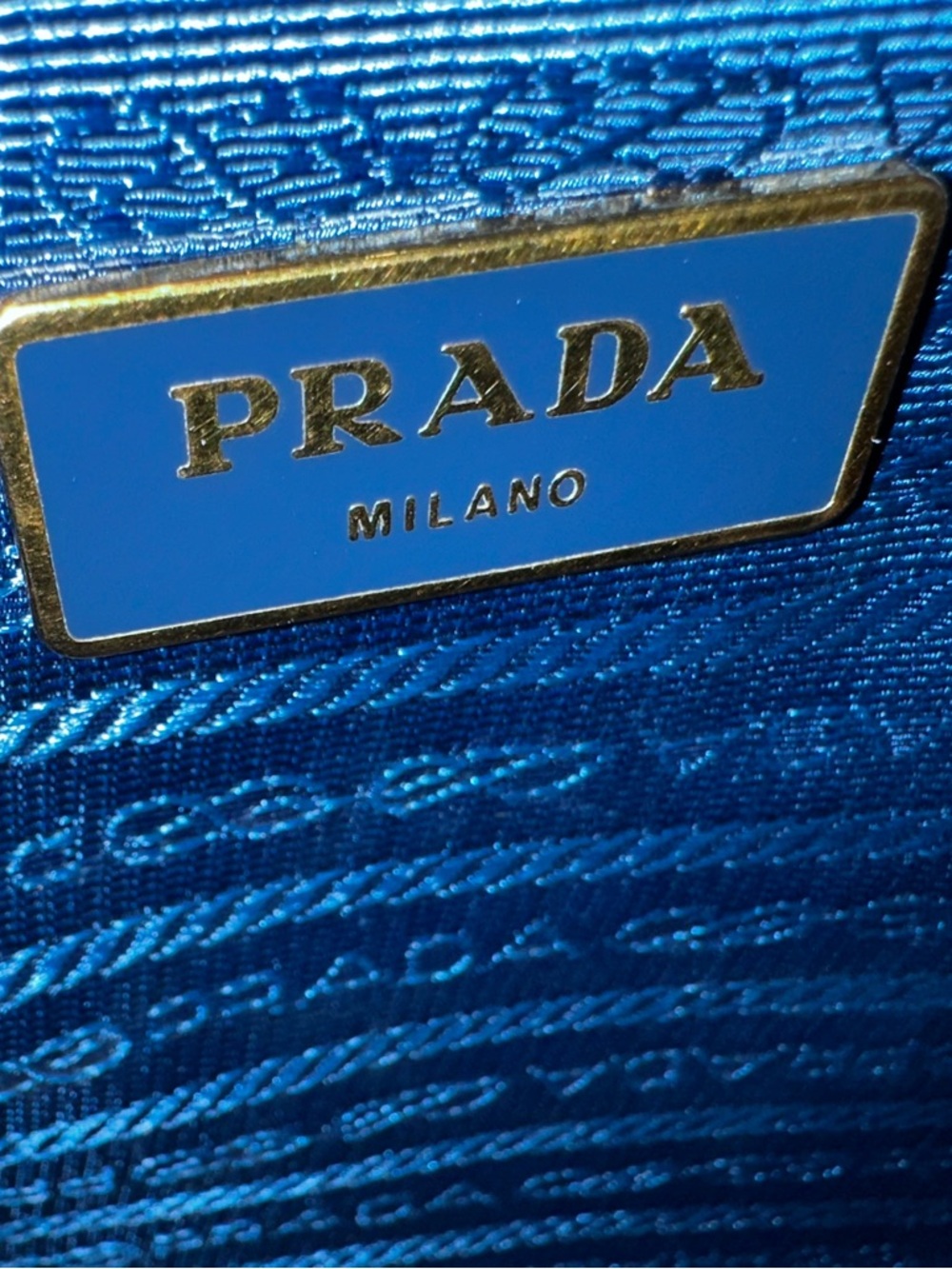 Prada Cobalto Saffiano Lux Galleria Double Zip Tote (C5) - Picture 15 of 17